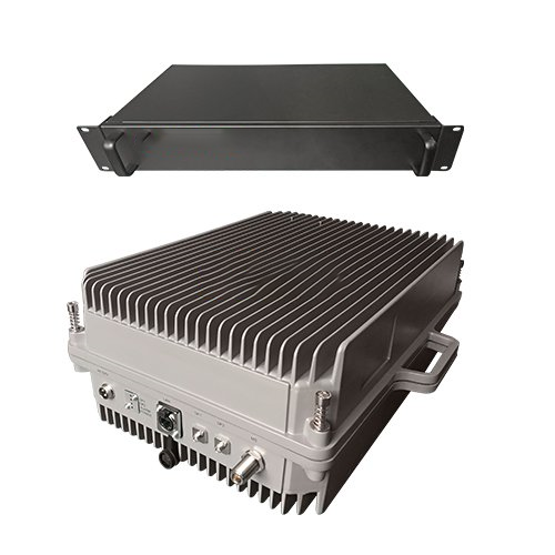  保城镇TETRA800数字警用集群数字光纤直放站远近端机