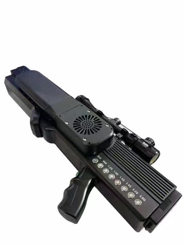  保城镇手持便携式枪型低空防御反制八通道